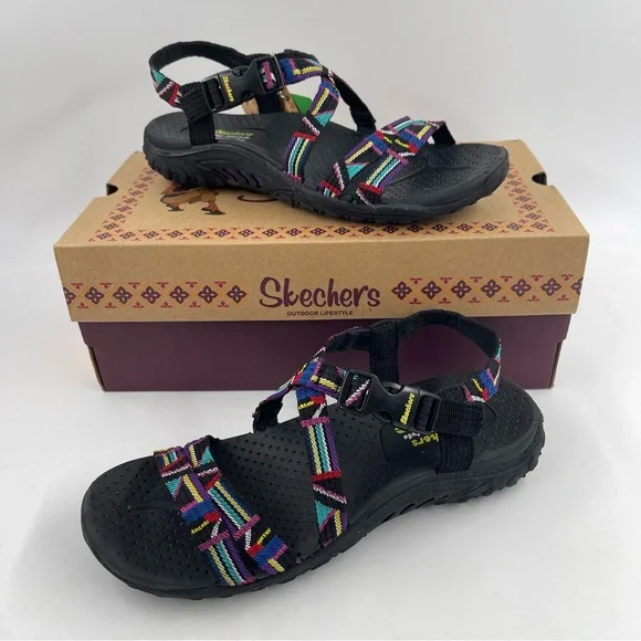 skechers womens strappy sandals